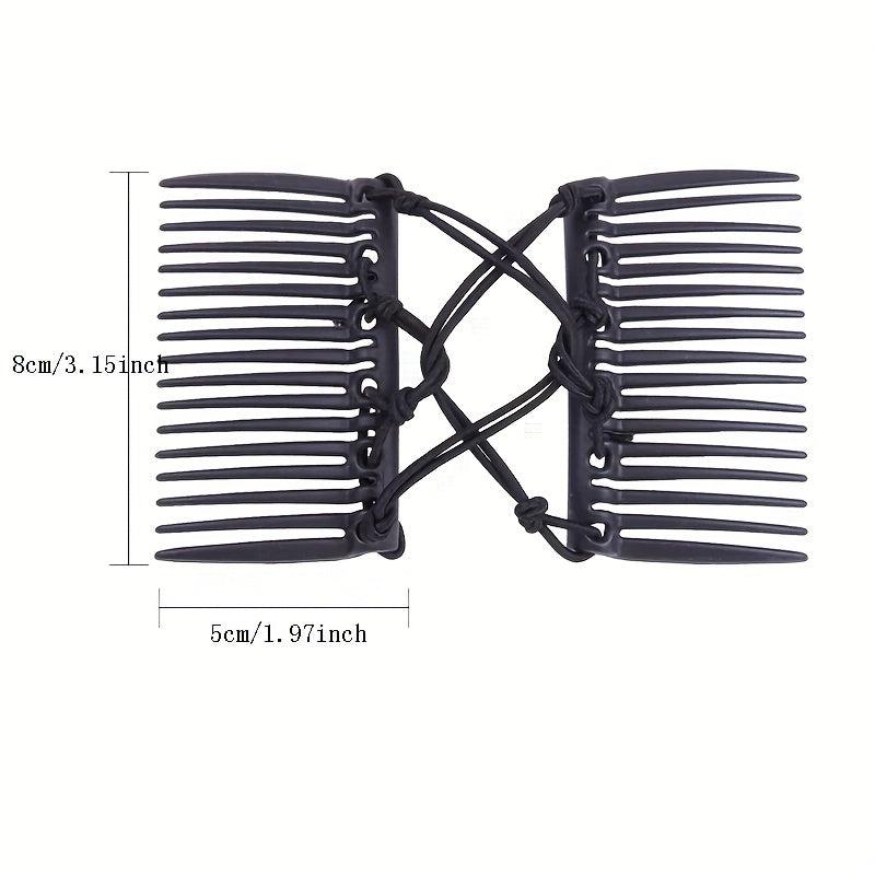 Knotted Hair Comb For Women with Hair Elastic