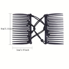 Knotted Hair Comb For Women with Hair Elastic