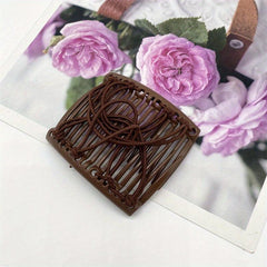 Knotted Hair Comb For Women with Hair Elastic