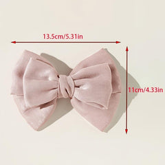 Bow Hair Clips Bowknot Barrette Headband Hairband Christmas Women Girls Headdres