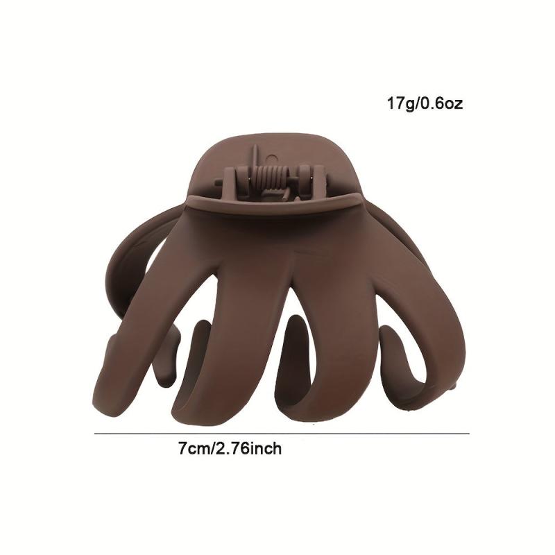 5pcs Matte Hair Clips Strong Grip for Women