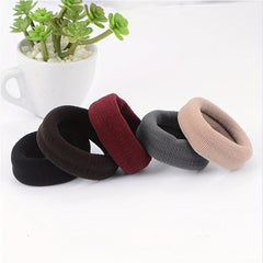 5pcs Minimalist Hair Ties Non Slip Elastic Hair Accessory