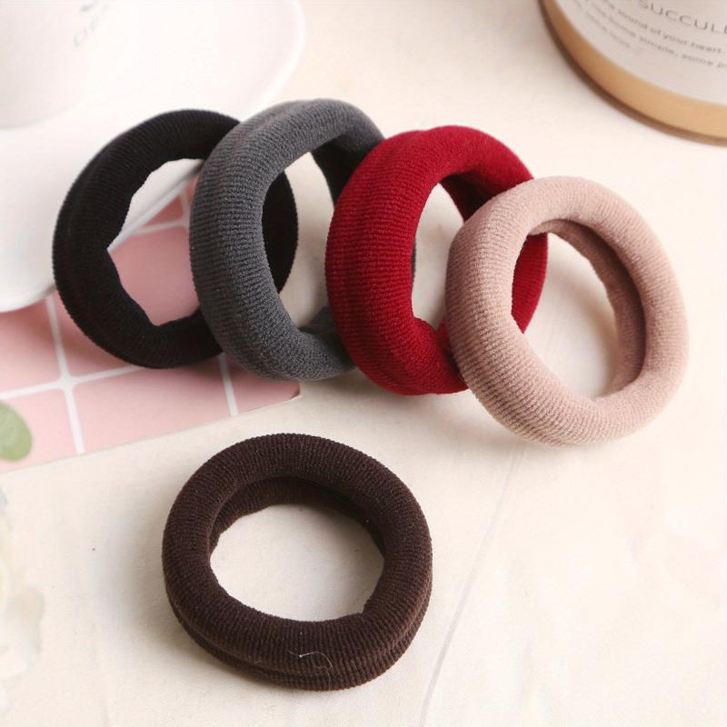 5pcs Minimalist Hair Ties Non Slip Elastic Hair Accessory