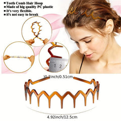 4pcs Tooth Headband Hair Band for Girls