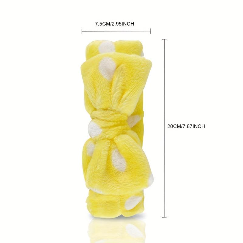 Bowknot Headband High Elasticity Hair Accessories for Spa Makeup