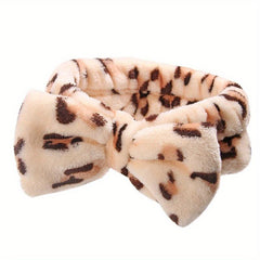 Bowknot Headband High Elasticity Hair Accessories for Spa Makeup