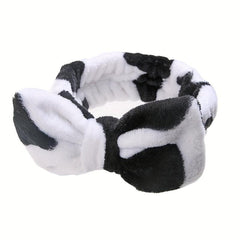 Bowknot Headband High Elasticity Hair Accessories for Spa Makeup