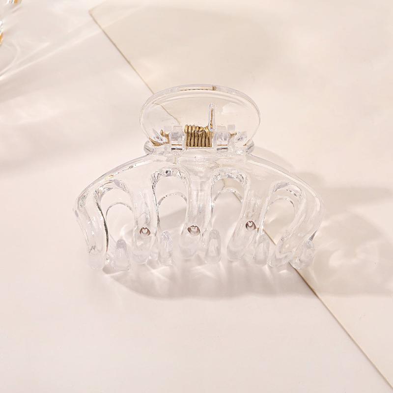 Acrylic Hair Claw Clips for Women Small Medium Thin Hair Accessories