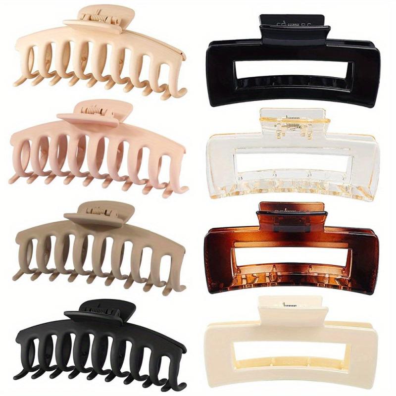 Hair Claw For Women And Girls Solid Shark Claw