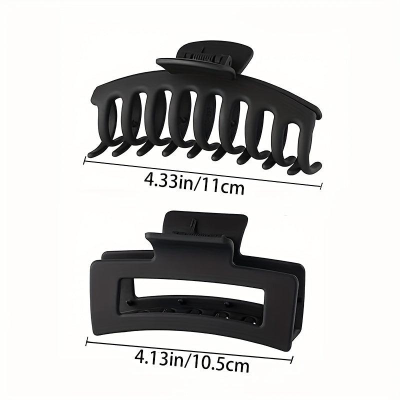 Hair Claw For Women And Girls Solid Shark Claw