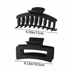 Hair Claw For Women And Girls Solid Shark Claw