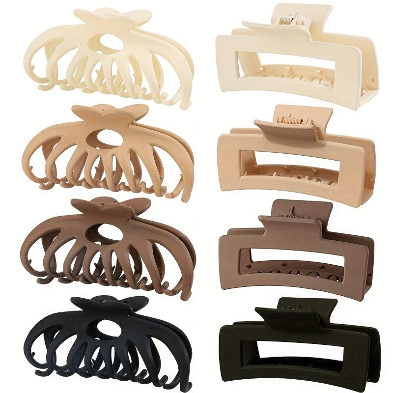 Hair Claw For Women And Girls Solid Shark Claw