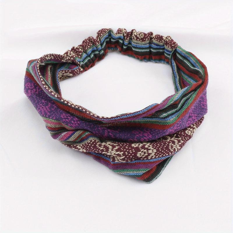 Boho Style Knitting Headband Hair Accessories Head Scarf