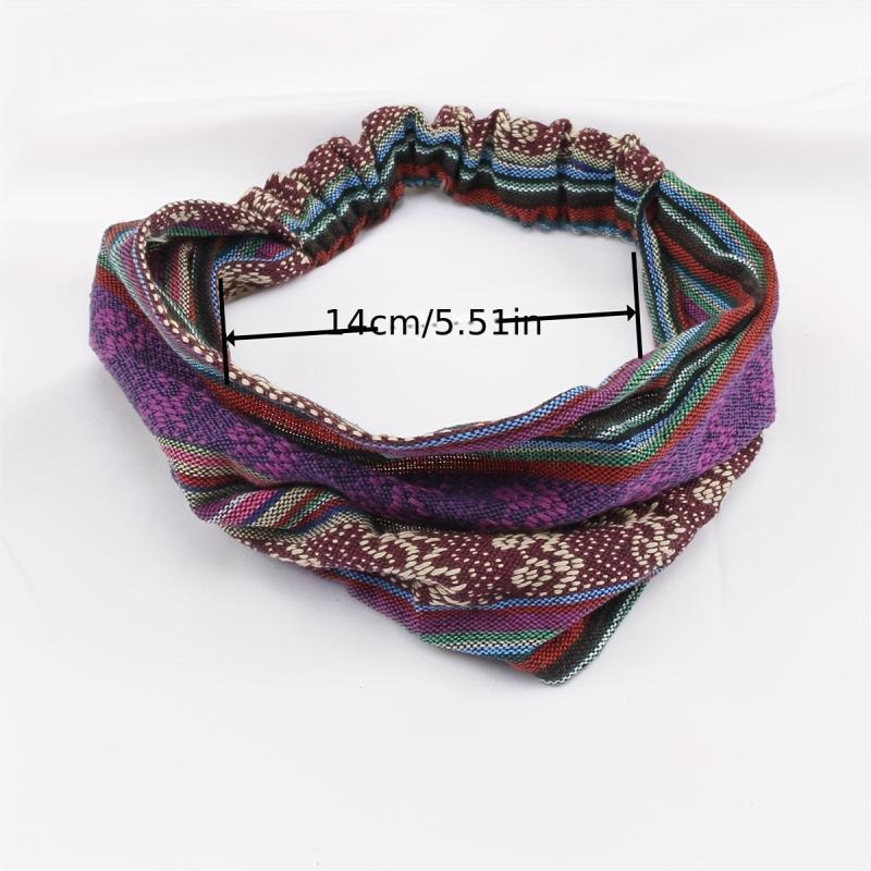 Boho Style Knitting Headband Hair Accessories Head Scarf