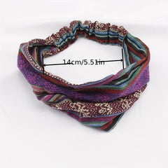 Boho Style Knitting Headband Hair Accessories Head Scarf