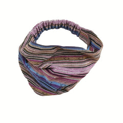 Boho Style Knitting Headband Hair Accessories Head Scarf