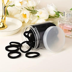 50PCS Seamless Elastic Hair Bands for Thick Curly Hair