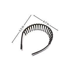 Wave Shape Plastic Hair Comb Headband Elastic Headbands Hair Accessories