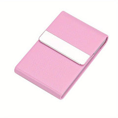Women's Ultra thin Tobacco Cigarette Case Leather Cigarette Bag