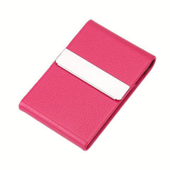 Women's Ultra thin Tobacco Cigarette Case Leather Cigarette Bag