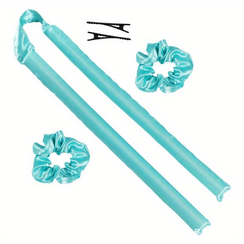 Heatless Curling Rod Headband for Long Hair - Lazy Hair Curler