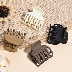 Small Hair Claw Clips Matte Non slip Hair Accessories For Women Girls