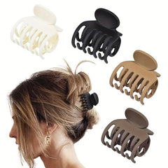 Small Hair Claw Clips Matte Non slip Hair Accessories For Women Girls