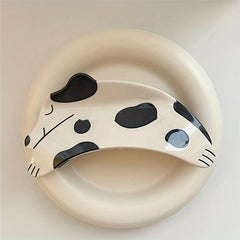Acetate Cartoon Puppy Hair Claw Female Summer Back Head Hair Claw