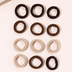 100pcs Hair Elastics Ties Thick Stretchy Rubber Band