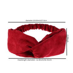 Solid Women's Headbands Headwraps Hair Bands Bows Hair Accessories