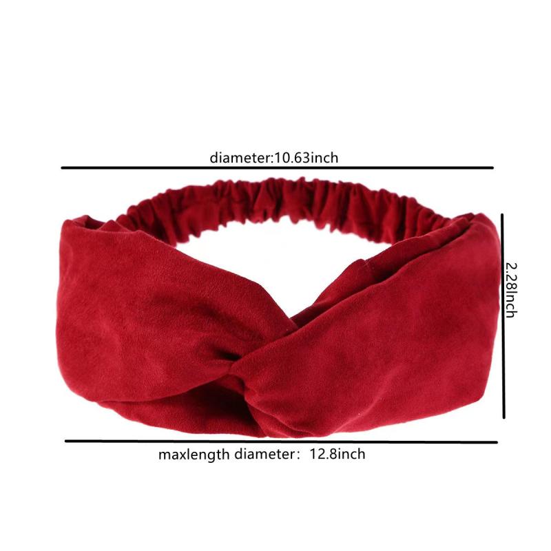 Solid Women's Headbands Headwraps Hair Bands Bows Hair Accessories
