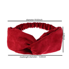 Solid Women's Headbands Headwraps Hair Bands Bows Hair Accessories