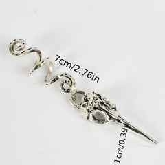 Celtic Braid Shawl Pin Aluminum Hair Pin Scarf Pin Sweater Fastener