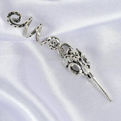 Celtic Braid Shawl Pin Aluminum Hair Pin Scarf Pin Sweater Fastener