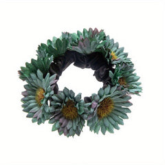 Boho Sunflower Hair Tie Elastic Hair Accessories