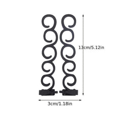 4pcs Hair Styling Clip French Braid Roller Bun Maker
