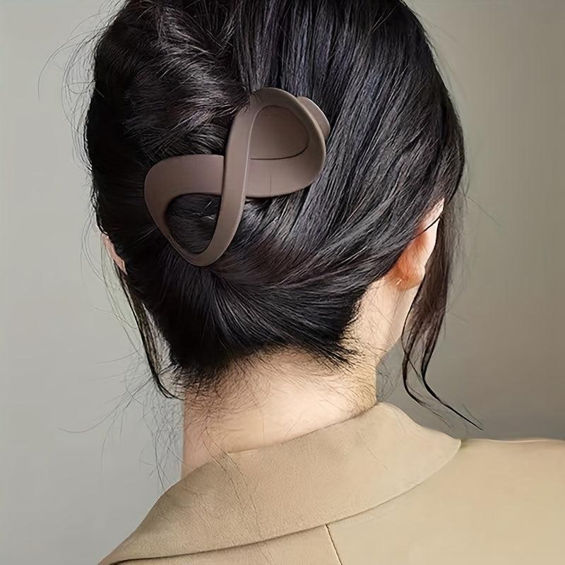 2pcs Large Hair Claw Clip for Ponytail Women Girls