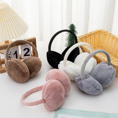 Winter Velvet Ear Warmer Plush Windproof Earmuffs