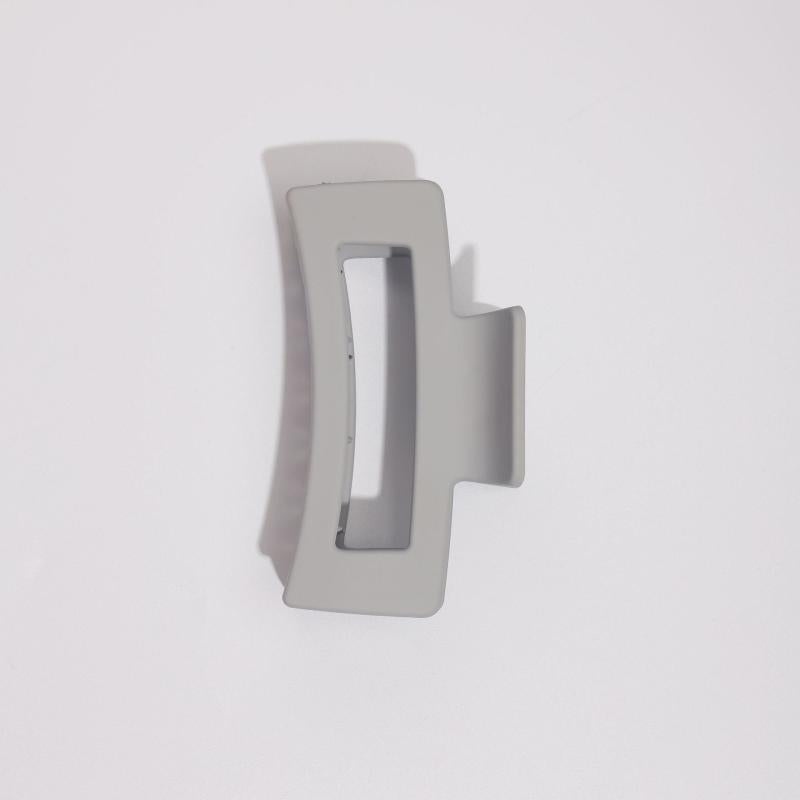 Frosted Square Hair Claw Accessory