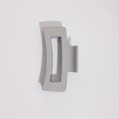 Frosted Square Hair Claw Accessory
