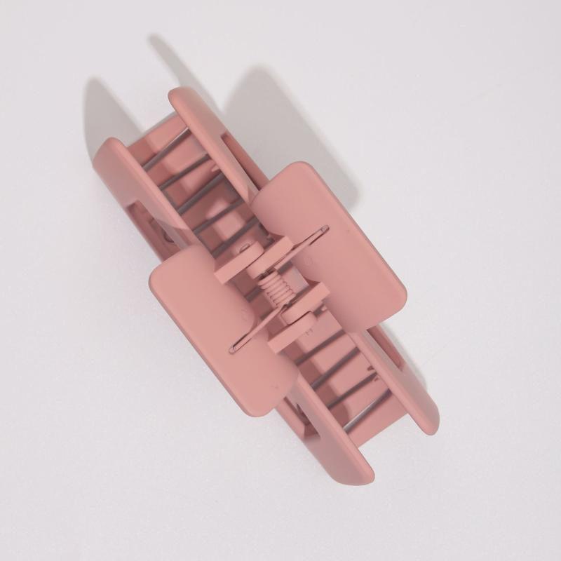 Frosted Square Hair Claw Accessory