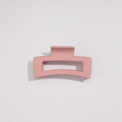 Frosted Square Hair Claw Accessory