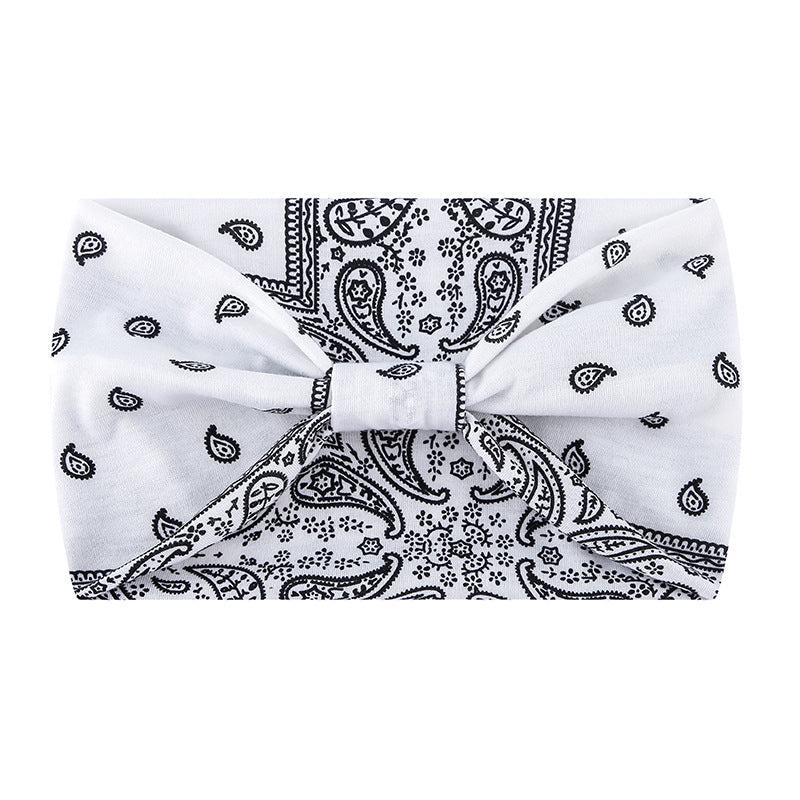 Boho Wide Headband for Women, Elastic Twisted Style Hair Wrap