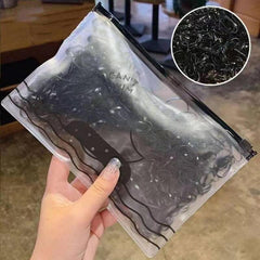 500pcs Colorful Disposable Hair Bands Elastic Hair Ties