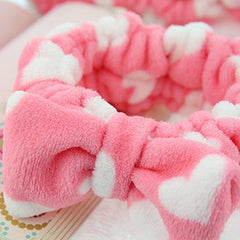 Bowknot Hair Band Hair Towel Band For Women Girls 1pc