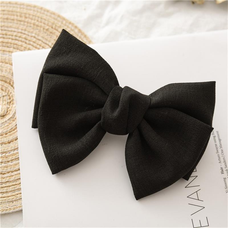 Fabric Knot Bow Hairclip Barrette Hair Accessories Headwear