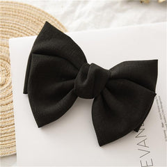 Fabric Knot Bow Hairclip Barrette Hair Accessories Headwear
