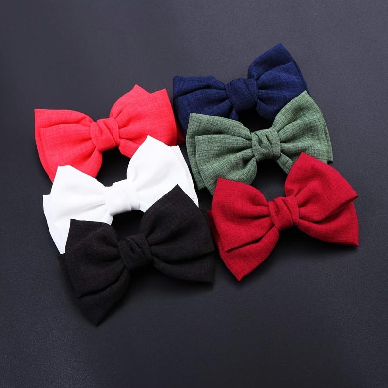 Fabric Knot Bow Hairclip Barrette Hair Accessories Headwear