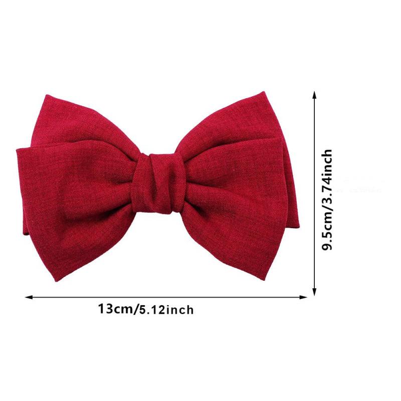 Fabric Knot Bow Hairclip Barrette Hair Accessories Headwear