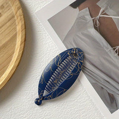 Fish Shaped Ponytail Hair Claw Vintage Hair Clip Hair Accessories For Women